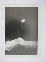 Affiche pour l'exposition Yves Marien Céramiste : Terre Lune Soleil au Winterthur center (Bruxelles) du 23 mai au 13 juin